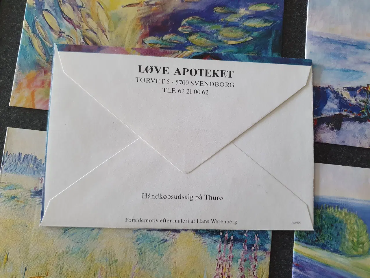 Billede 2 - Receptkuverter / Apotekerkuverter. 