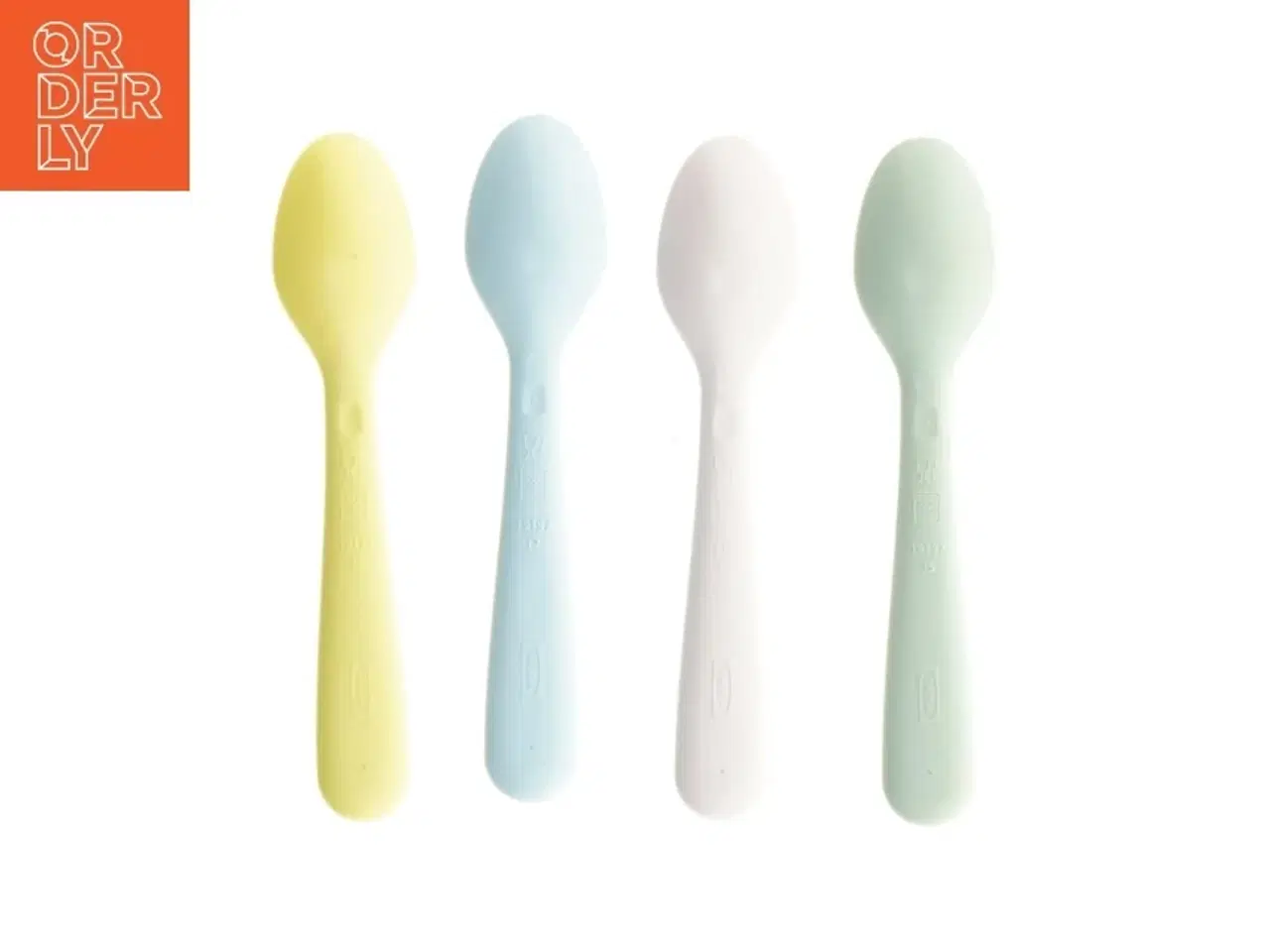 Billede 3 - Pastelfarvede Baby Skeer fra IKEA (str. 16 cm)