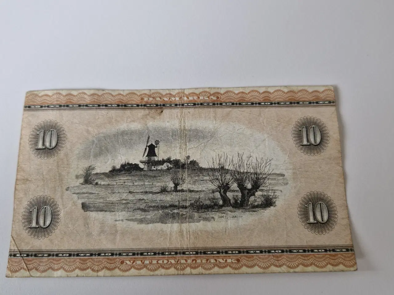 Billede 2 - Ældre 10kr seddel 