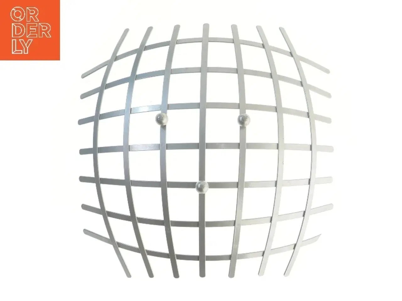 Billede 2 - Metal frugtskål (str. 36x36 cm)