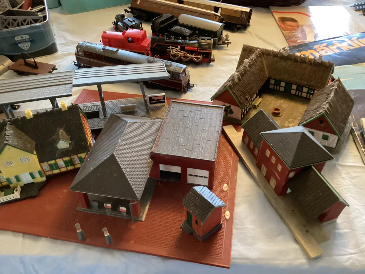 Billede 7 - Mærklin togsæt  med  diverse vogne m.m