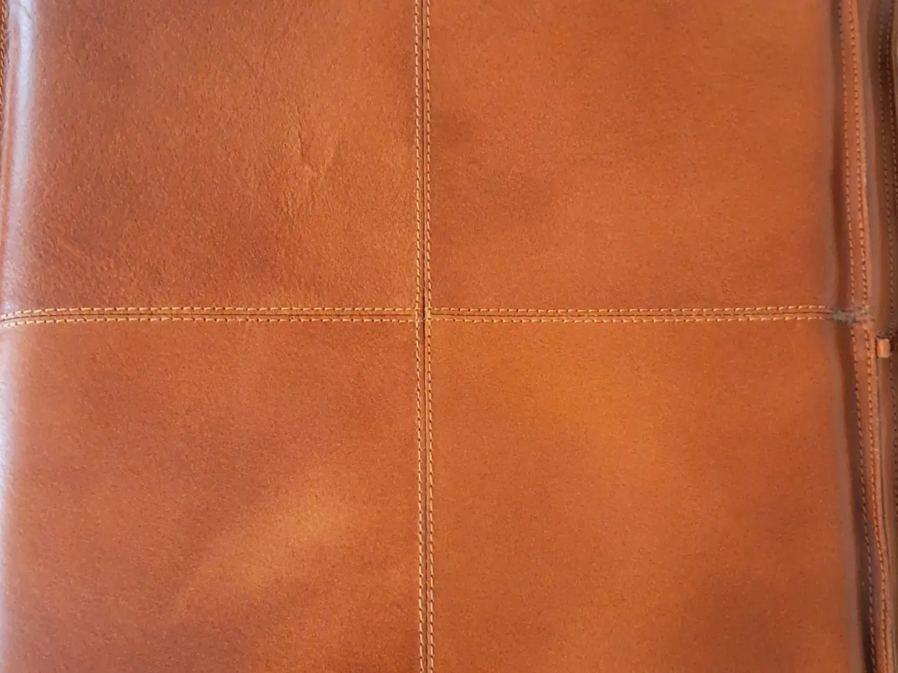 Billede 1 - Læderhynder til spisebordstole