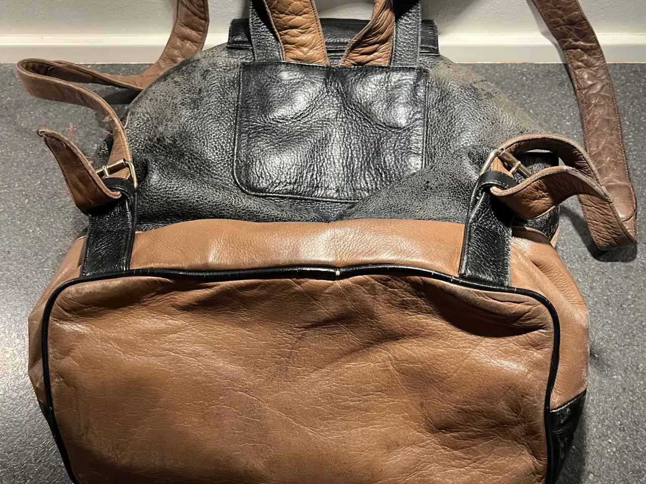 Billede 2 - Original VADER Læderrygsæk – Vintage Klassiker