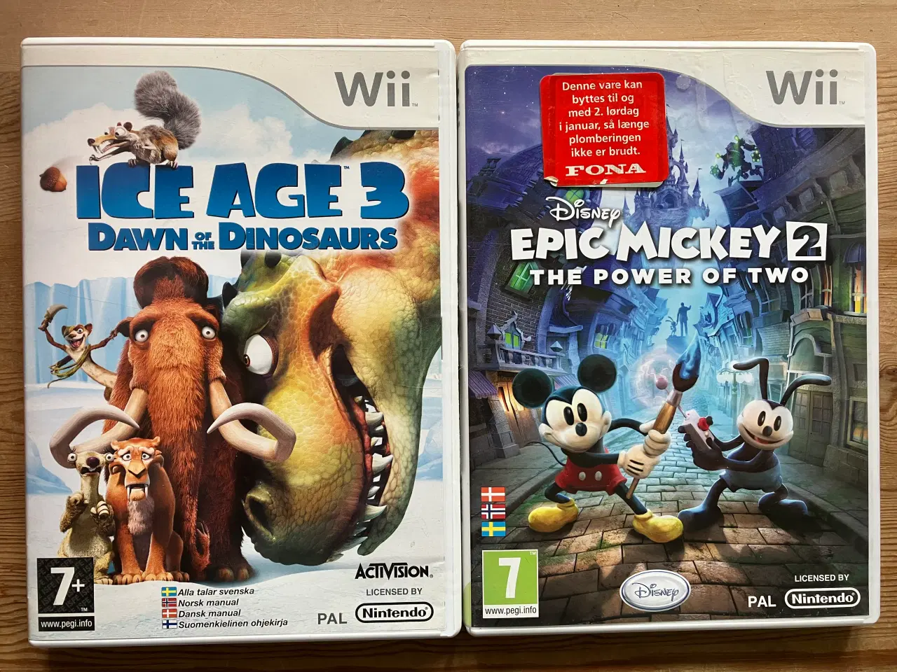 Billede 1 - Nintendo Wii spil, 7+