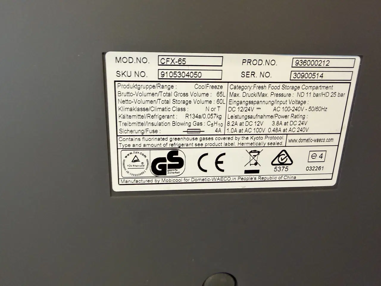 Billede 2 - Waeco CFX65 køleboks & fryseboks