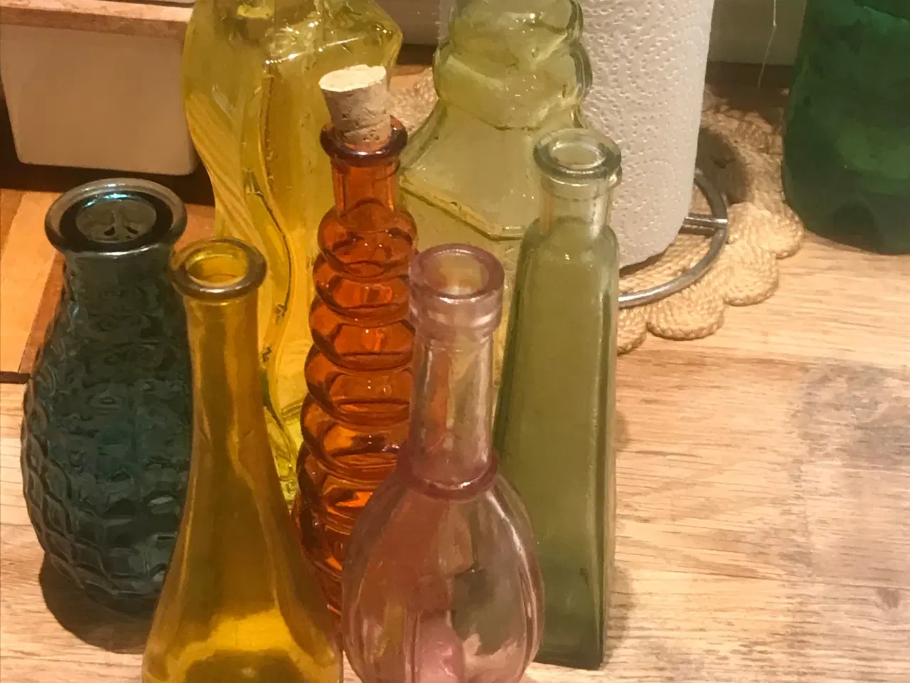 Billede 1 - Farvede flasker 