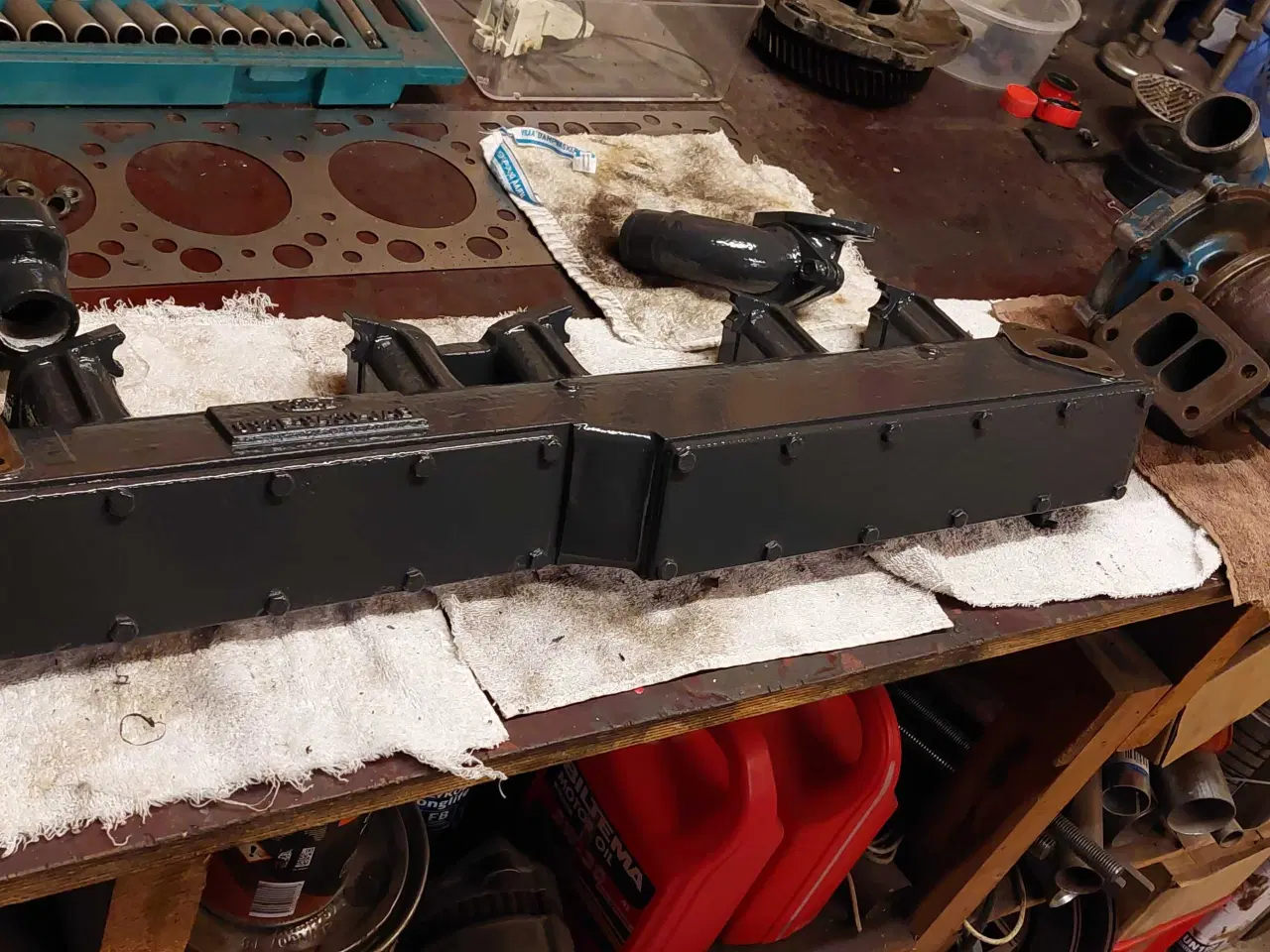 Billede 2 - Ford 2704ET udstødningsmanifold og turbo til bådmo