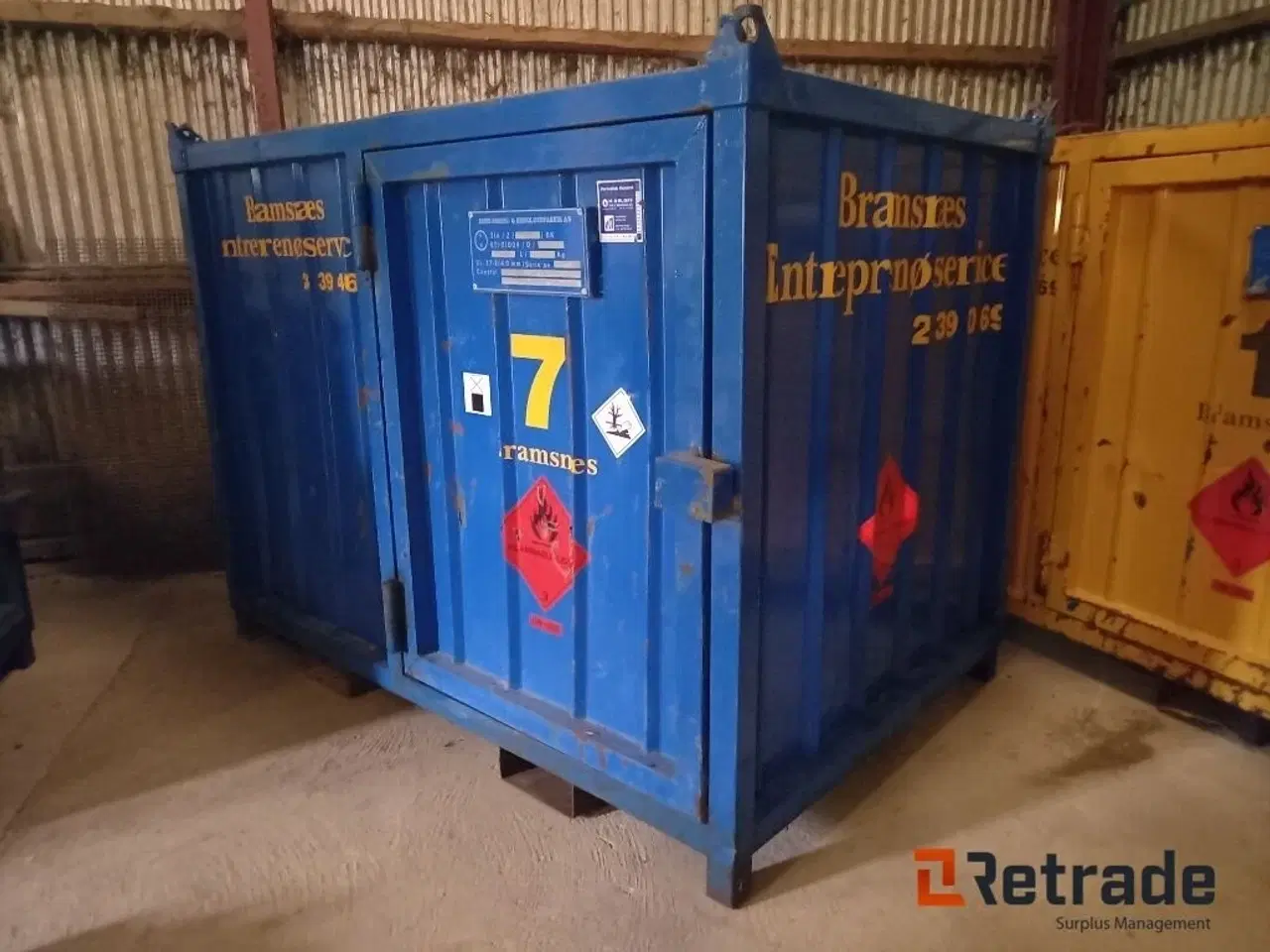 Billede 1 - - - - Dieseltank i container 2