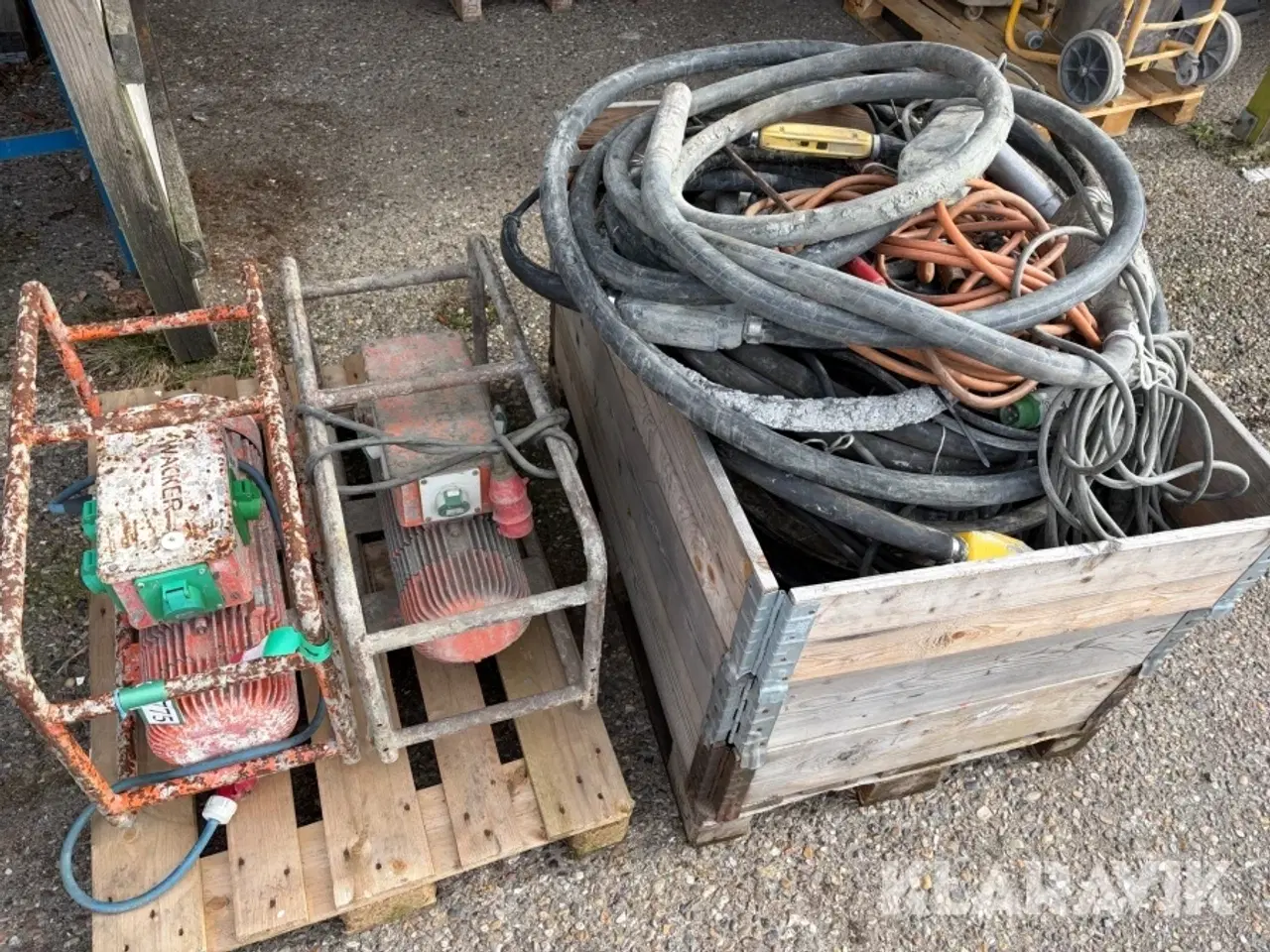 Billede 1 - Lot - Stavvibratorer, frekvensomformere og gasbrændere