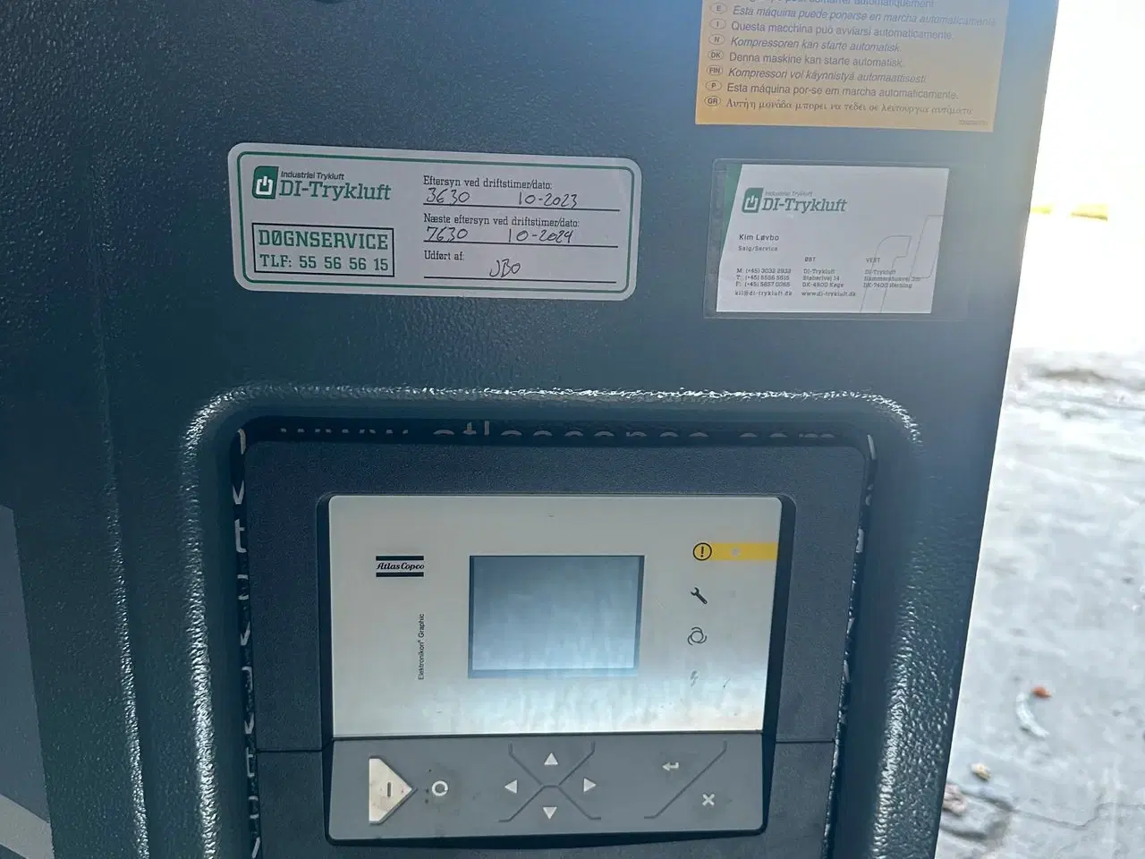 Billede 2 - Atlas Copco GA5FF Kompressor, pris ekskl. moms