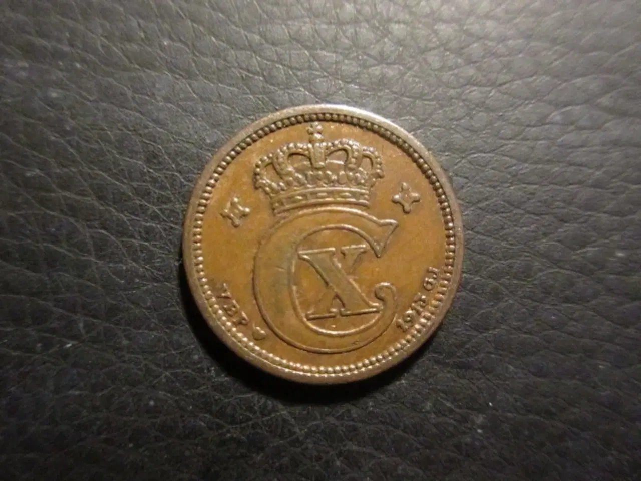 Billede 1 - 2 øre 1913 pæn