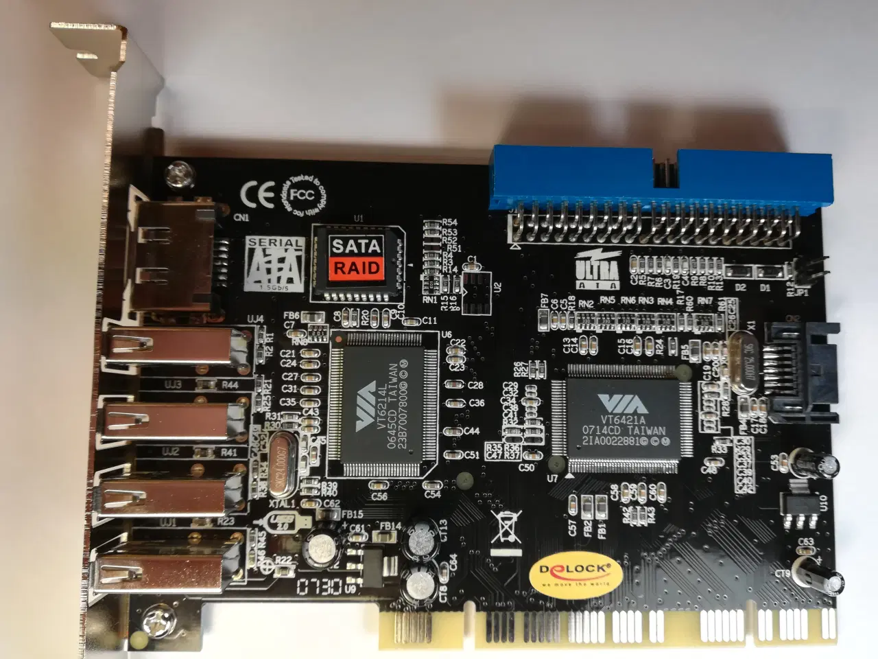 Billede 2 - Delock USB 2.0/eSATA/ATA PCI Combo Card        