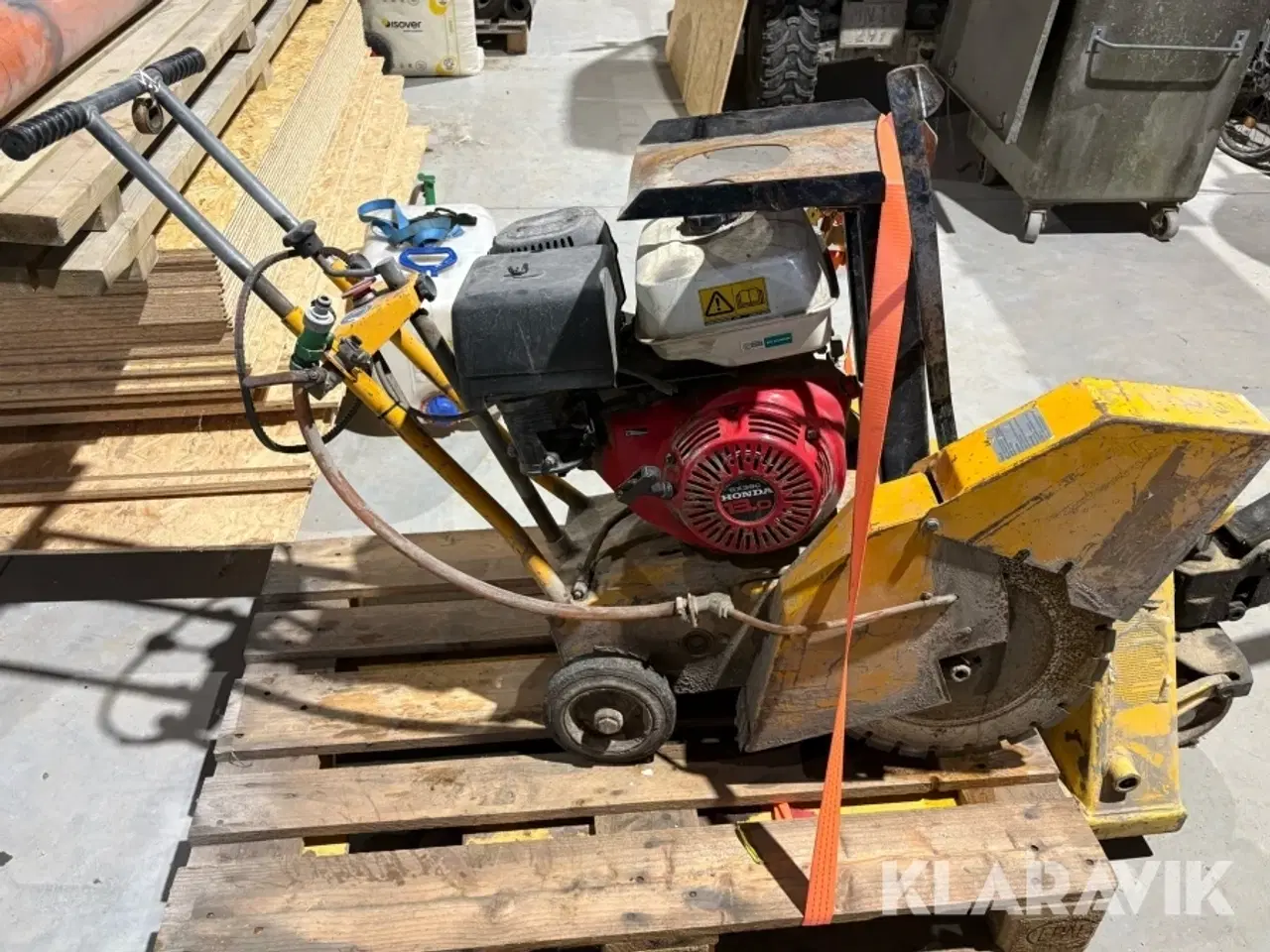 Billede 1 - Skæremaskine Cedima Gf 12.4 B motor Honda GX390 - 13,0 HK