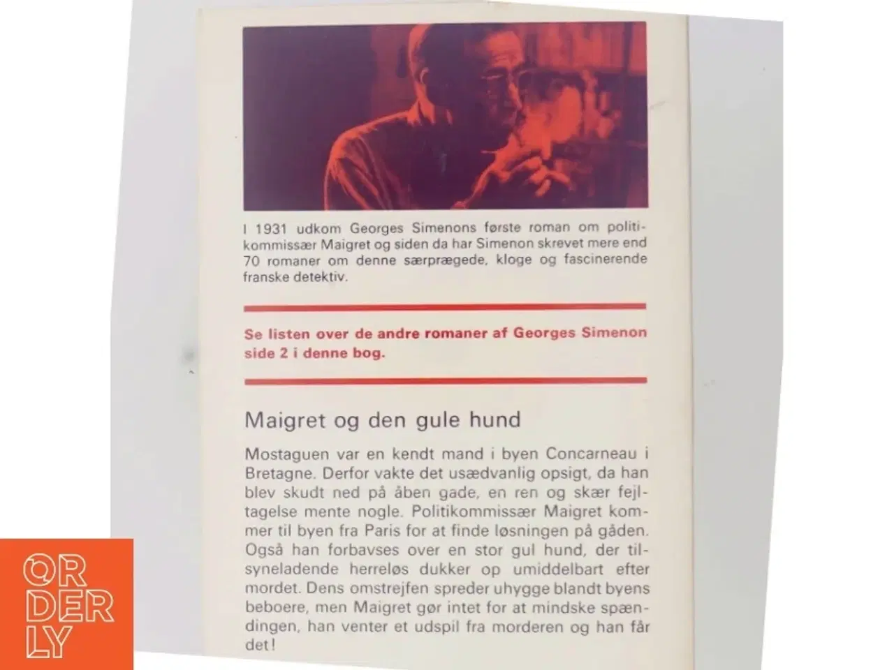 Billede 3 - Maigret og den gule hund af Georges Simenon (Bog)