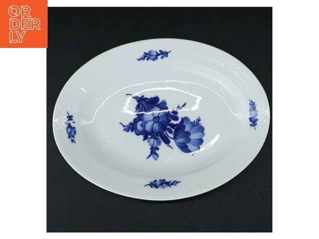 Billede 1 - Royal Copenhagen Blå Blomst(str. 25 x 19 cm)