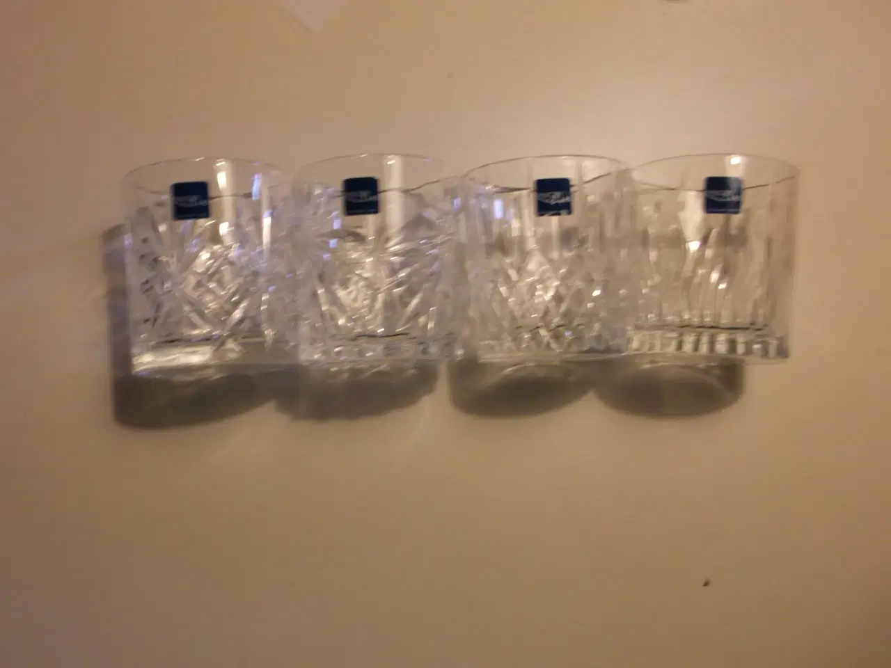 Billede 3 - 4 x forskellige Lyngby glas rom-wiskey