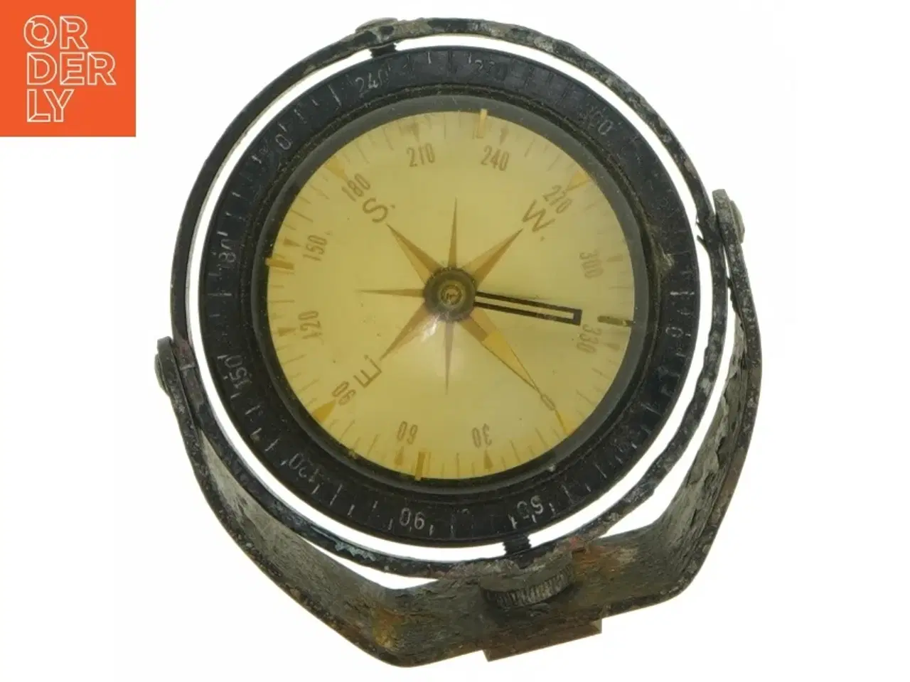 Billede 1 - Vintage kompas i kardan aksel (str. Ø 11 cm)