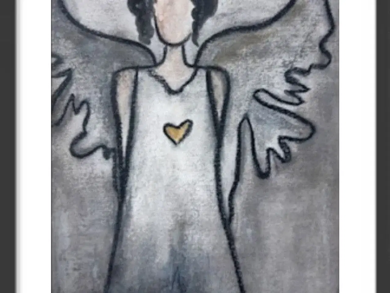 Billede 4 - Forskellige akvareller "Angel"