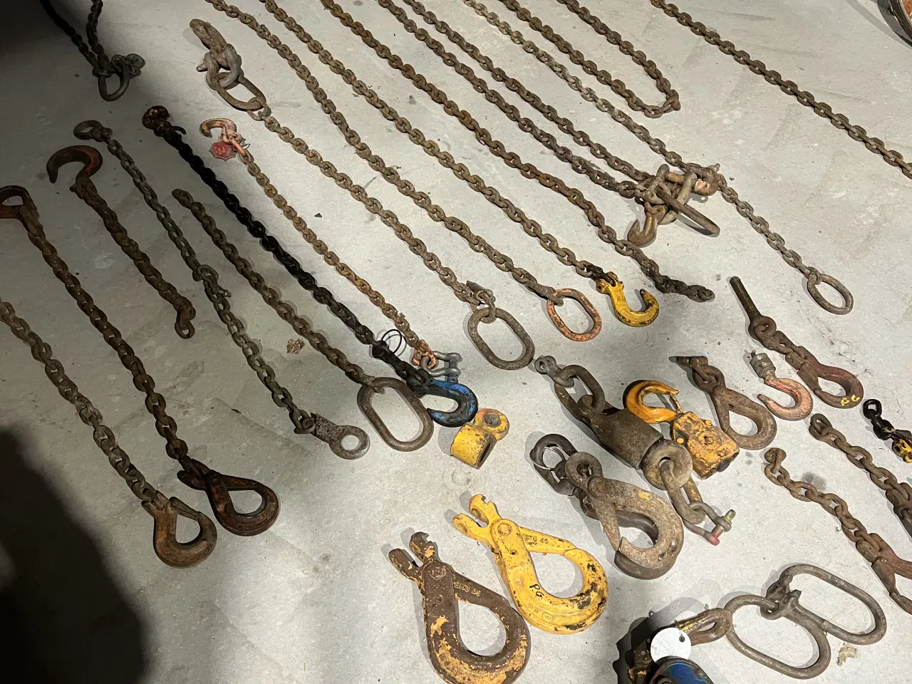 Billede 2 - Kæder kroge pladeklo
