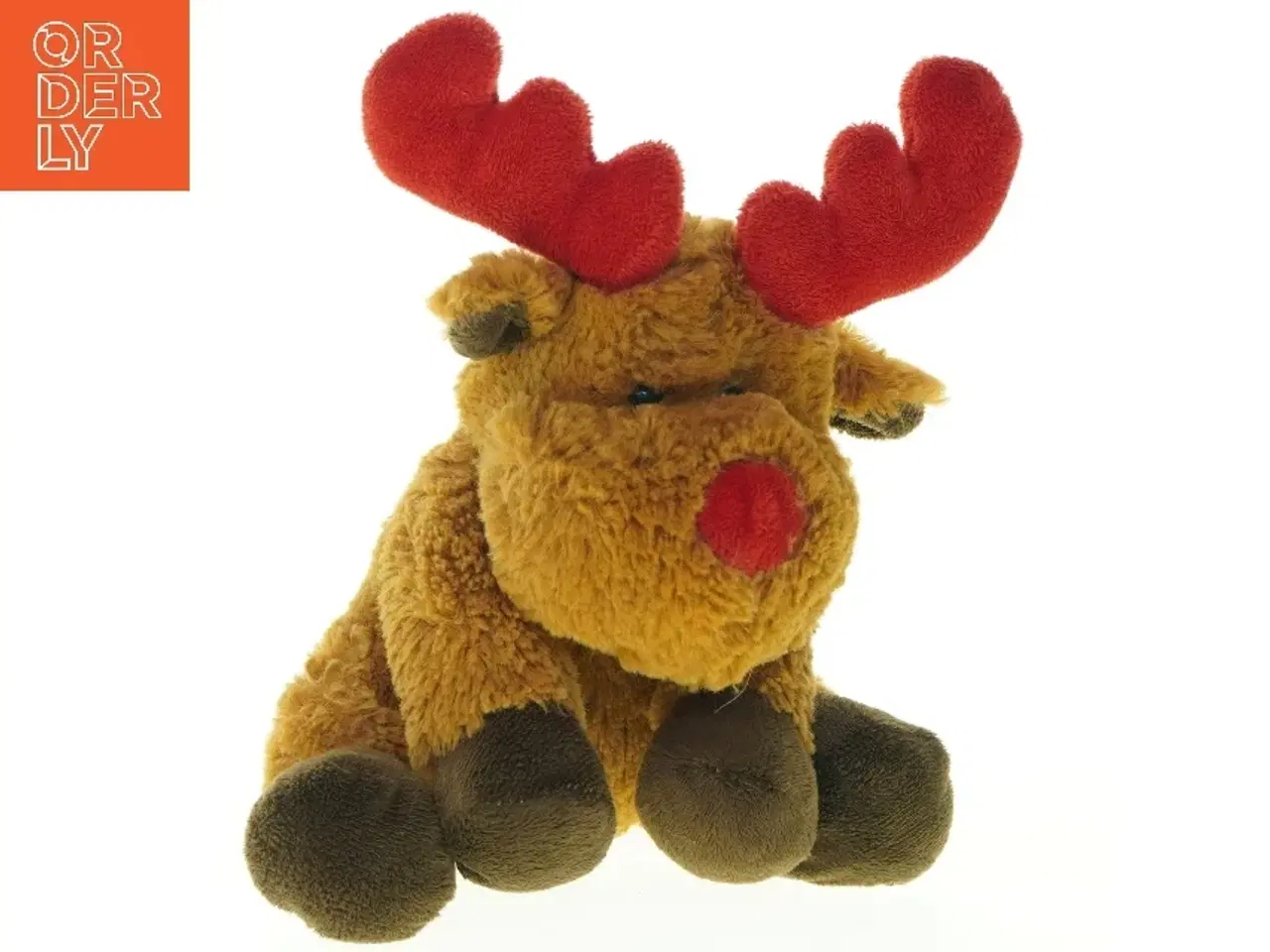 Billede 1 - Tøjdyr rensdyr fra Søstrene Grene (str. H. 20 cm)