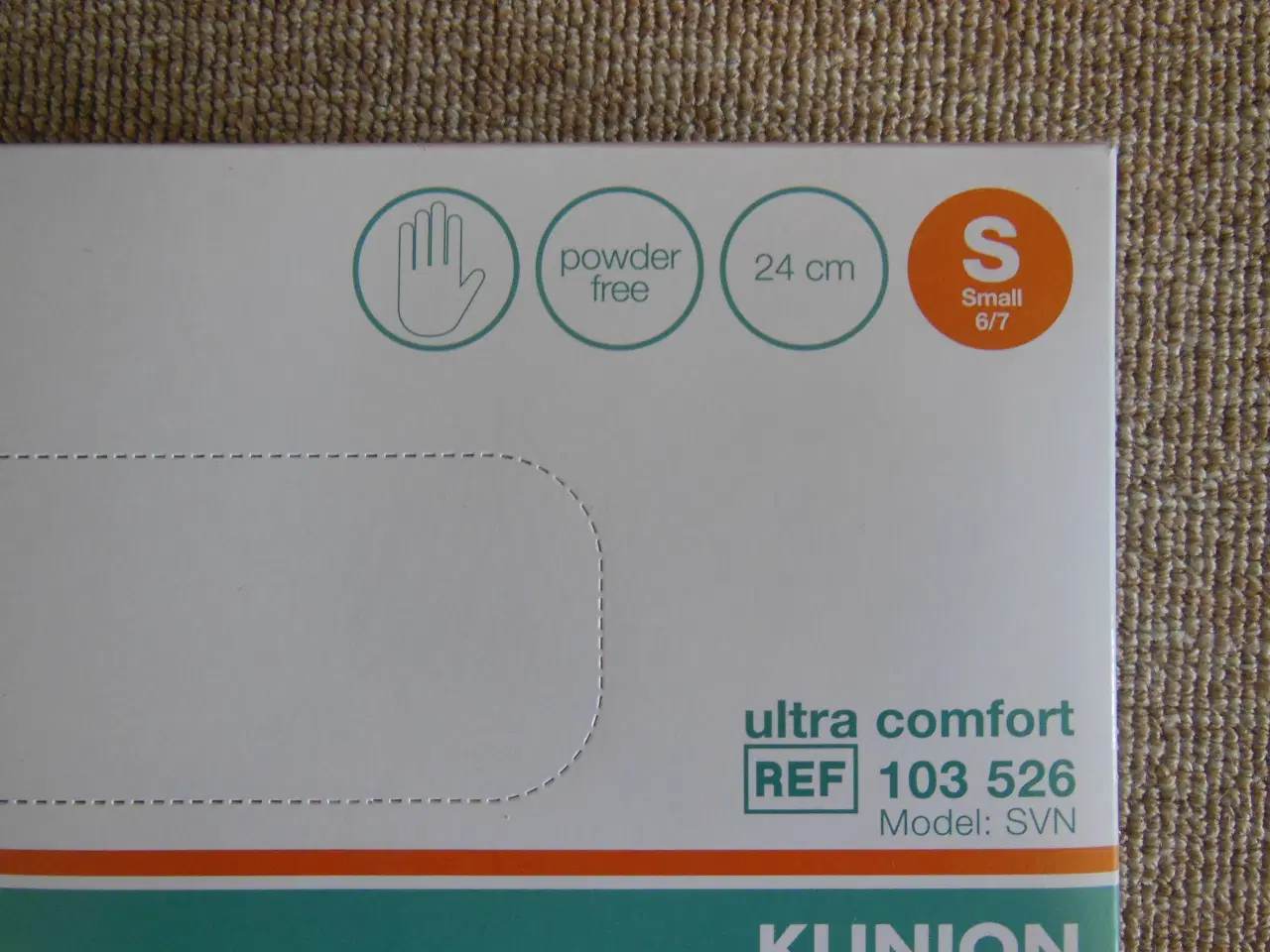 Billede 3 - 150 stk engangs handsker, FEJLKØB FOR SMÅ TIL MIG