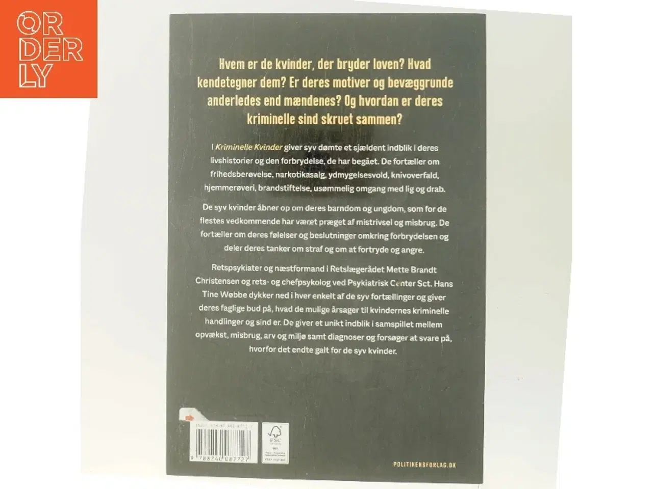 Billede 3 - Kriminelle kvinder : personlige fortællinger om skyld, straf og svigt af Kristina Antivakis (f. 1974) (Bog)