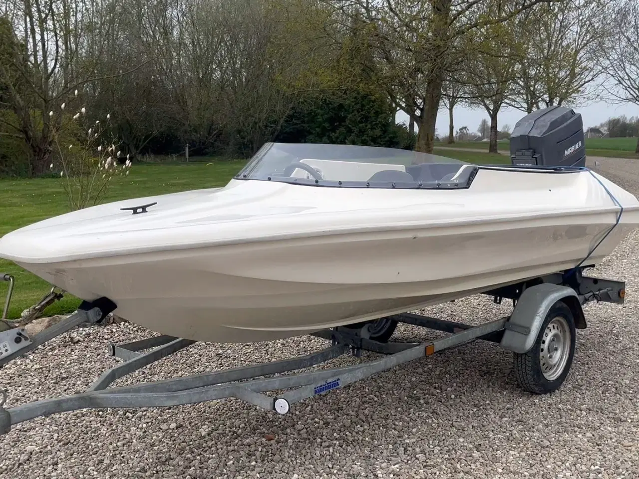 Billede 1 - Mustang Waverider + 75hk 2T Mariner