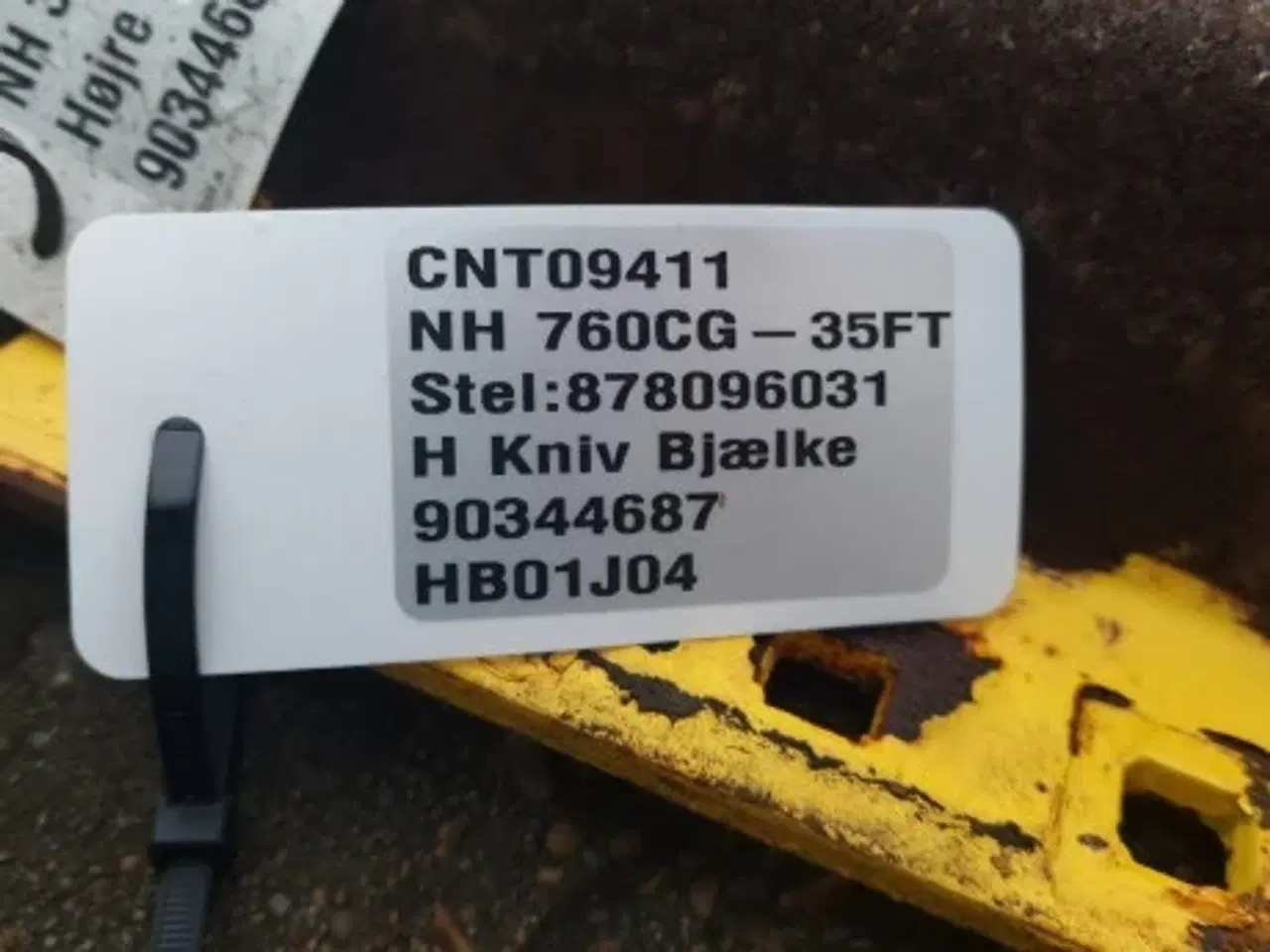 Billede 7 - New Holland 760CG Kniv Bjælke H. 90344687