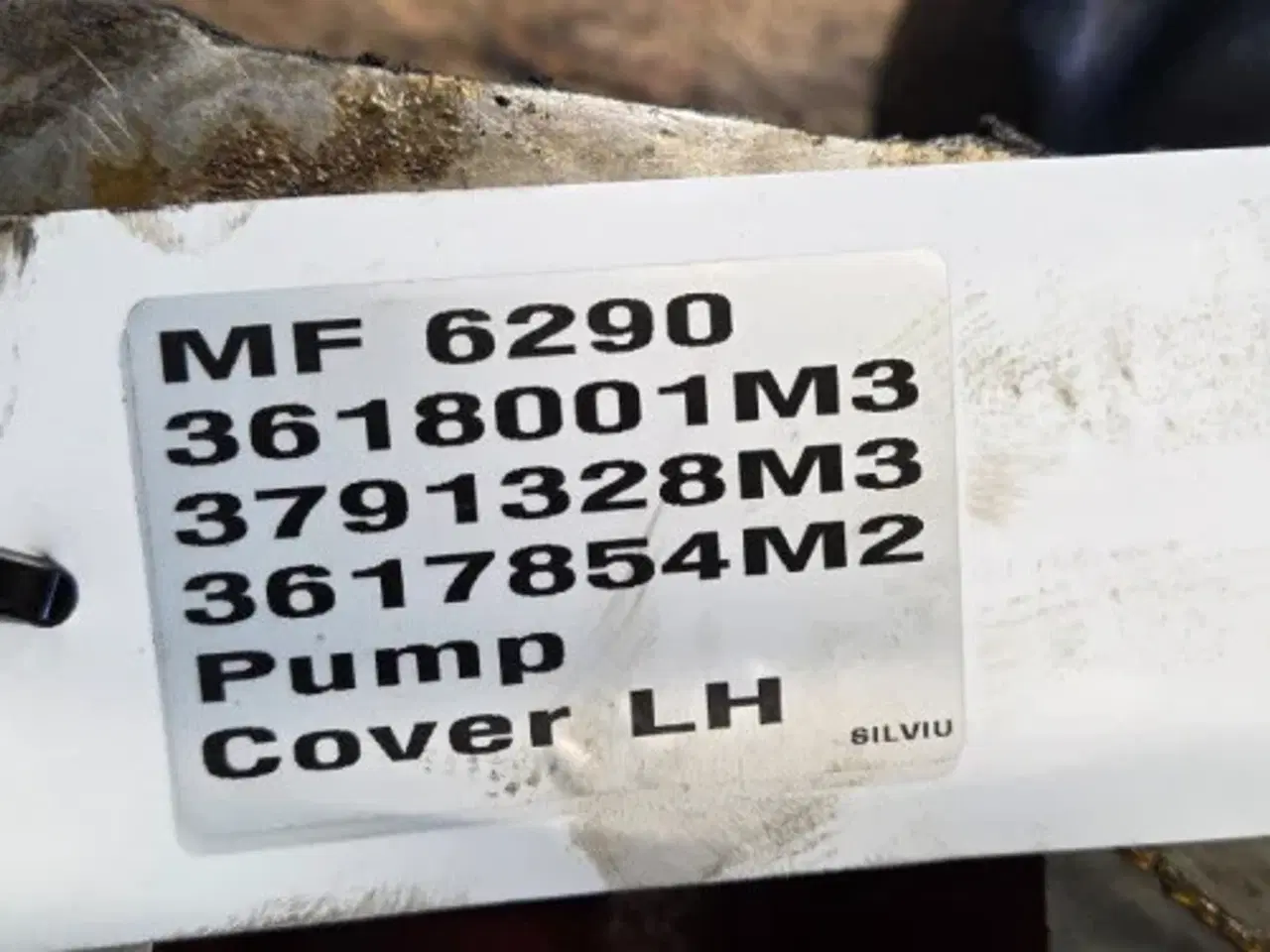Billede 6 - Massey Ferguson 6290 Hydraulikpumpe 3618001M3