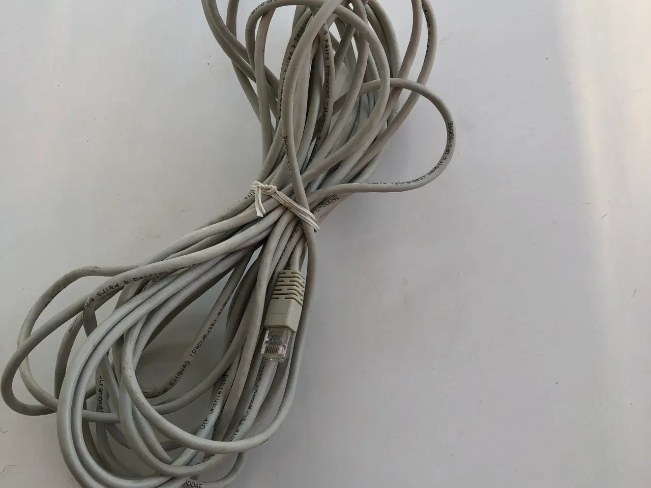 Billede 1 - Cat 5 computer kabel 10 mtr