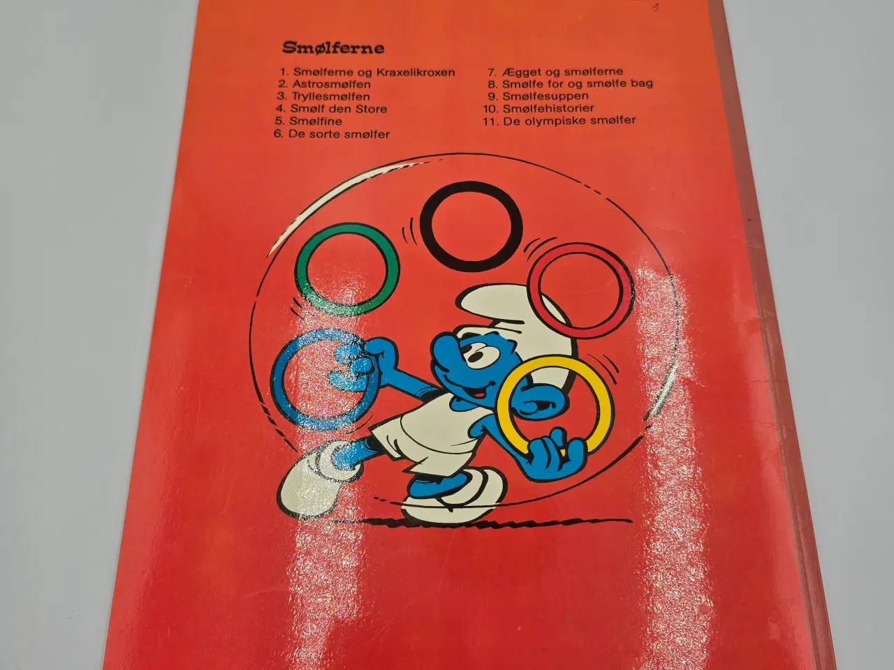 Billede 9 - 4 stk. Smølferne tegneserier sælges samlet