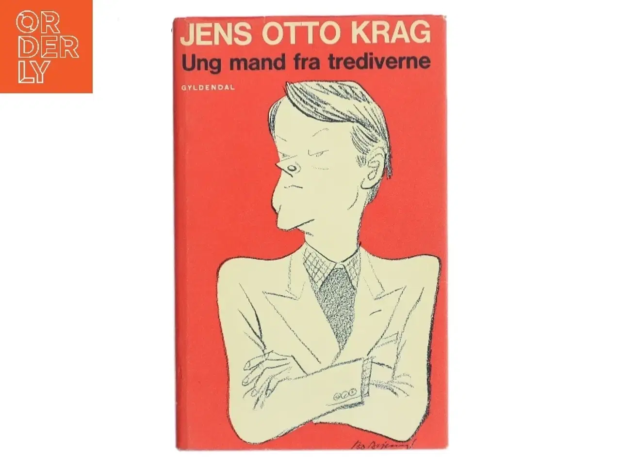 Billede 1 - Ung mand fra tredverne bog af Jens Otto Krag fra Gyldendal af Jens Otto Krag (Bog)