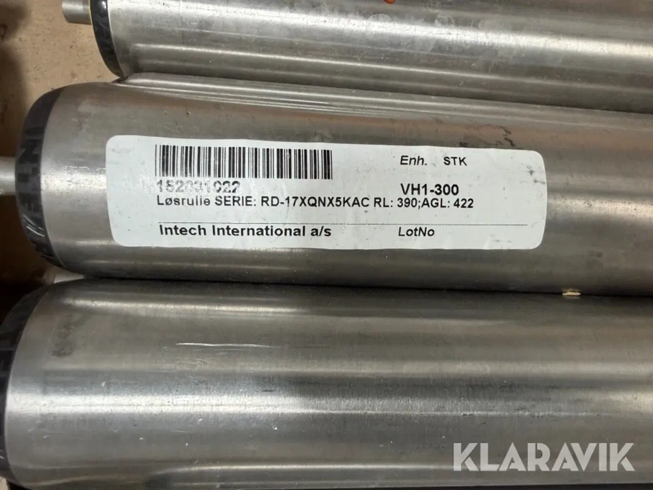 Billede 9 - Lot - Løsruller - plast og rustfri stål - 1 palle