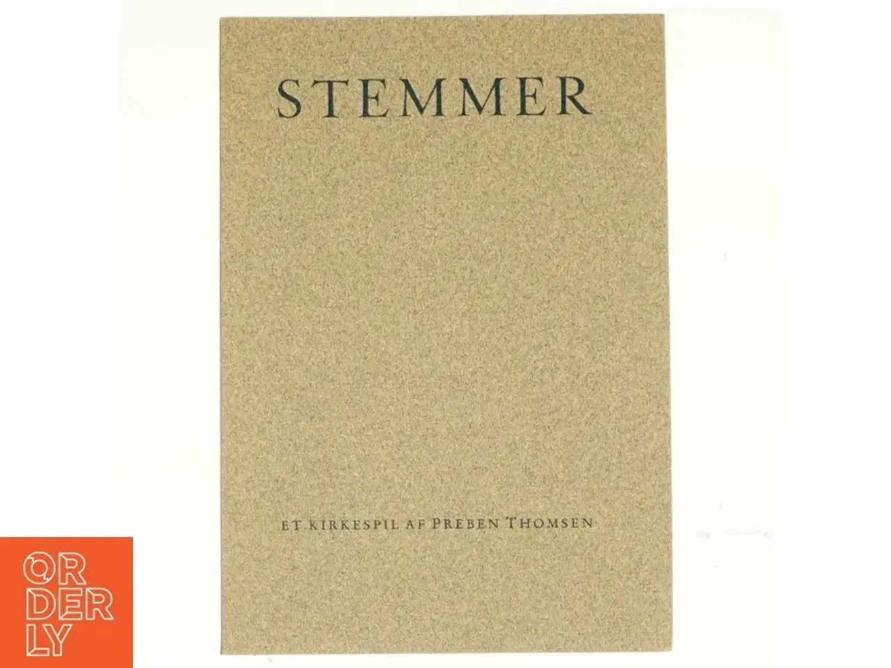 Billede 1 - Stemmer af Preben Thomsen (bog)