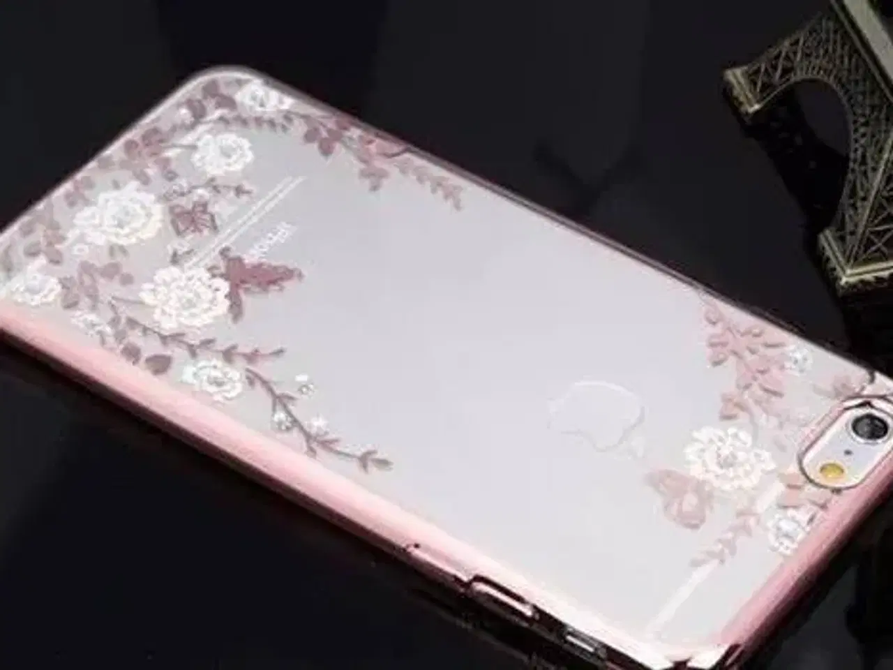 Billede 11 - Silikone cover med similisten blomster til iPhone 