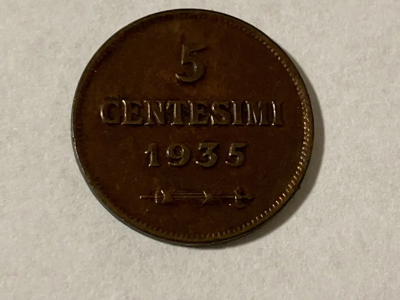 Billede 1 - 5 Centesimi 1935 San Marino