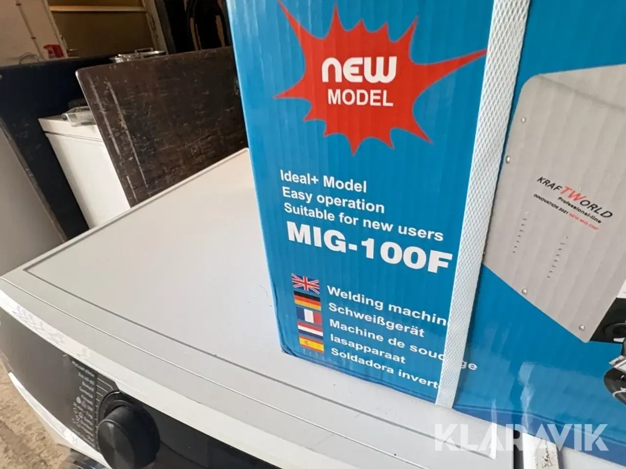 Billede 7 - Elektrodesvejser KraftWorld MIG-100F