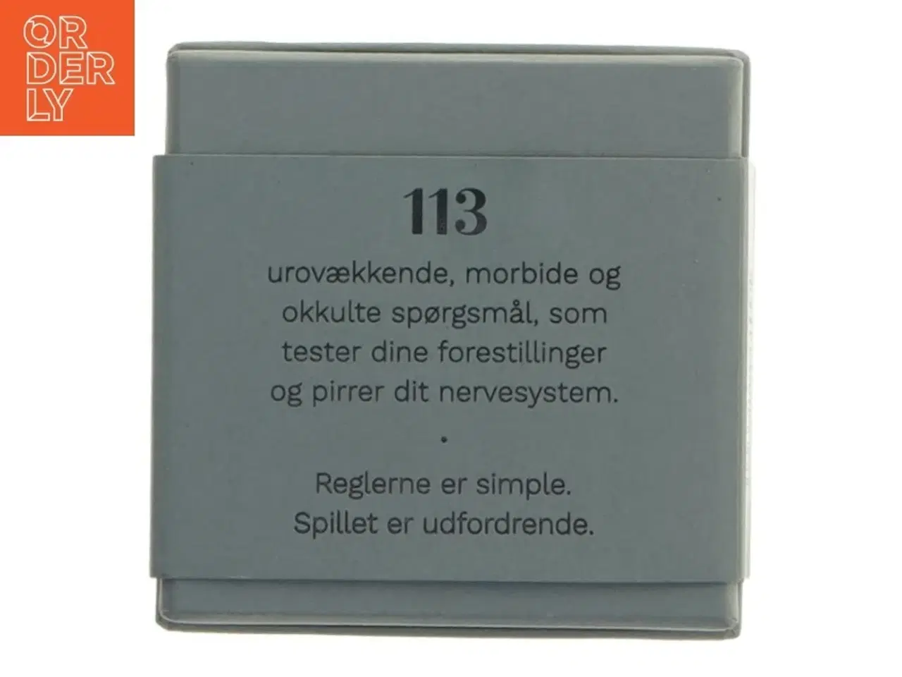 Billede 2 - kortspil &#39;The Horror Talks&#39; (str. 8,5x8,5 cm)