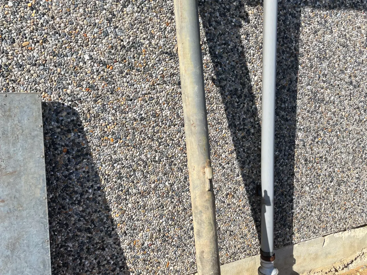 Billede 3 - Fuld galvaniseret stål port med stolper