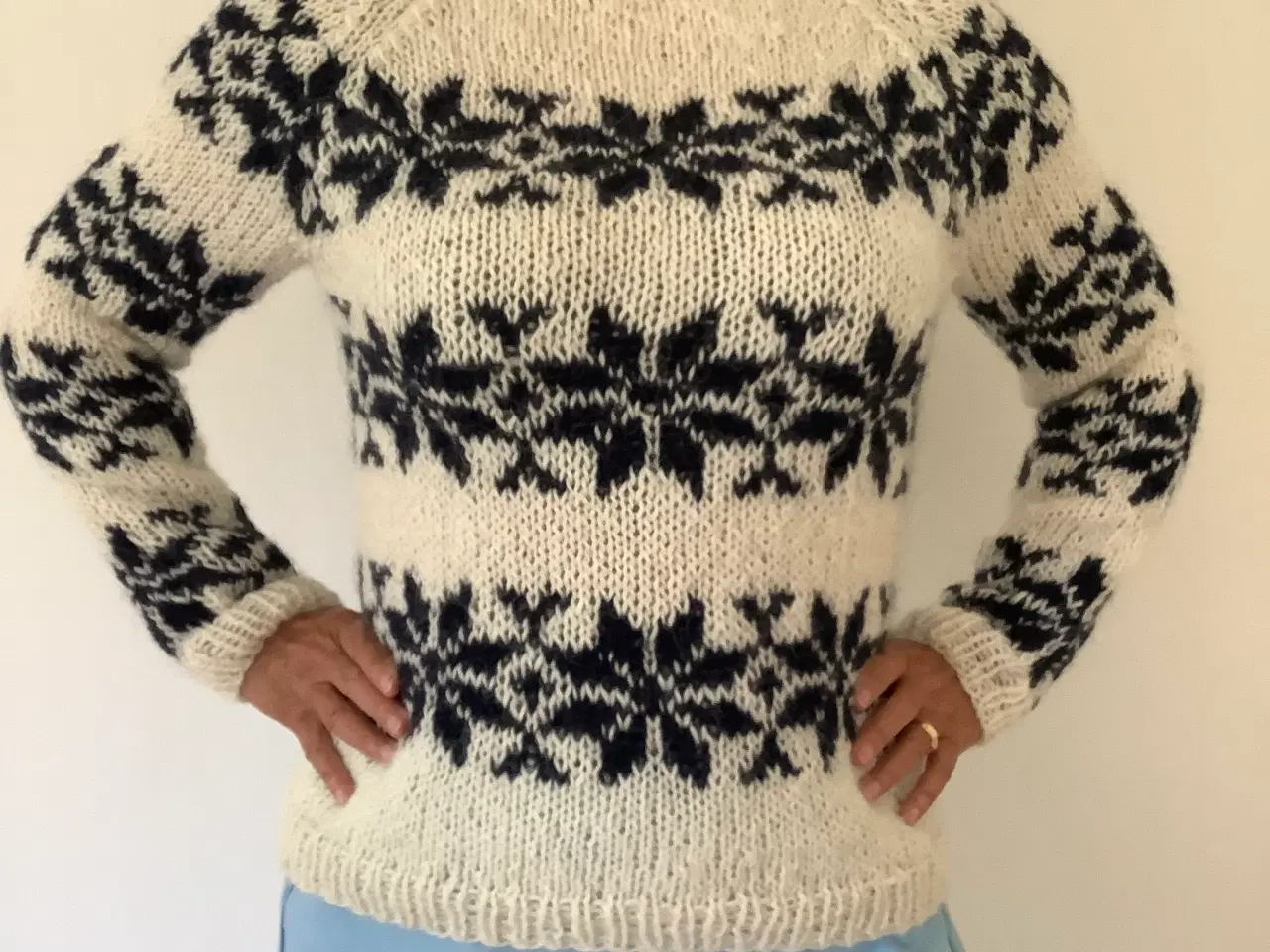 Billede 1 - FruStrik -Sarah Lund sweater med originalt mønster