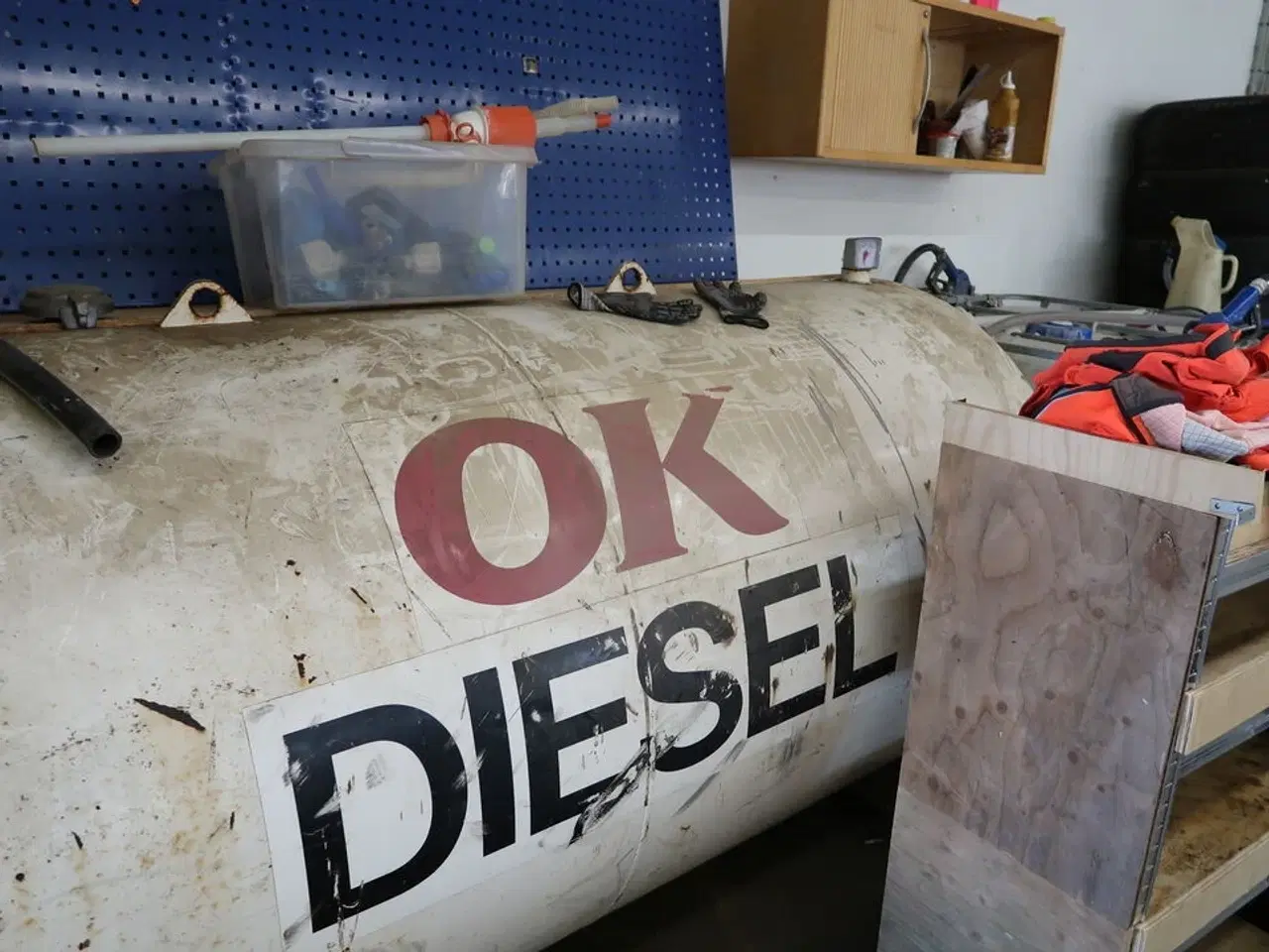 Billede 6 - Dieseltank med pumpe WILTEC CYB600TI