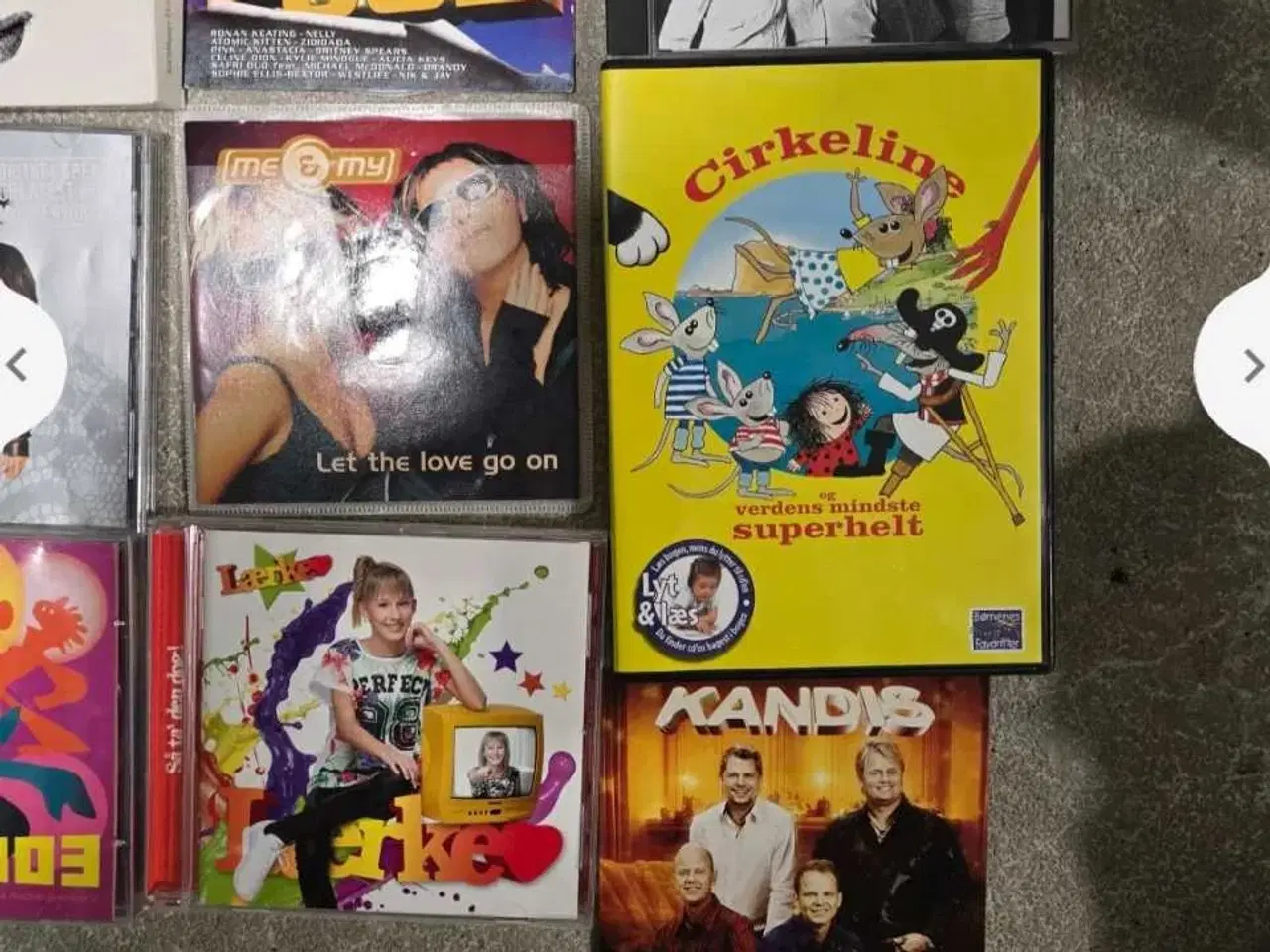Billede 4 - Forskellige cd'er gennem tiden