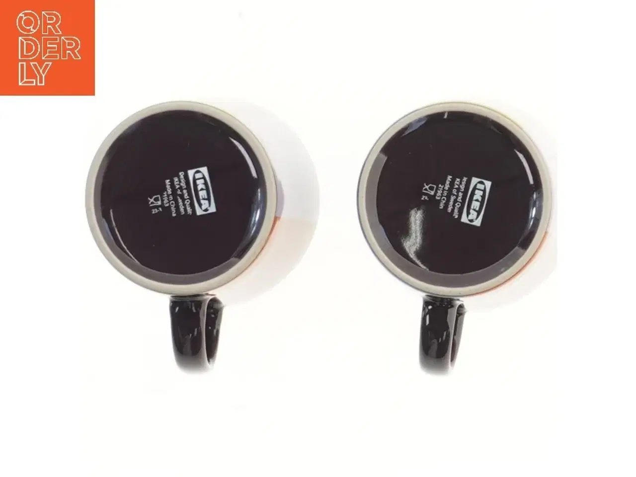 Billede 3 - Sæt af farvede krus fra IKEA (str. 9x9 cm)