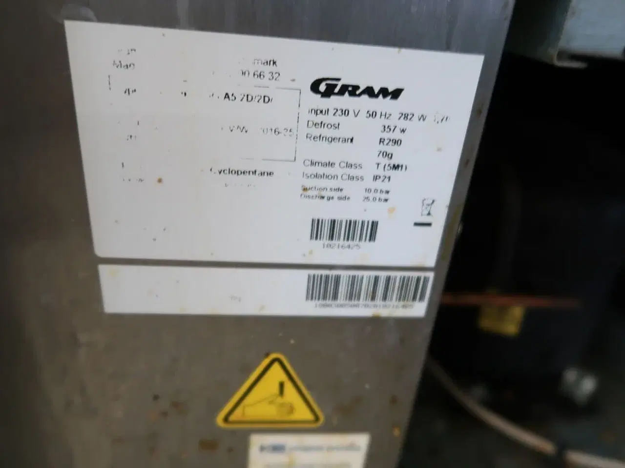 Billede 2 - Gastro køleskab GRAM