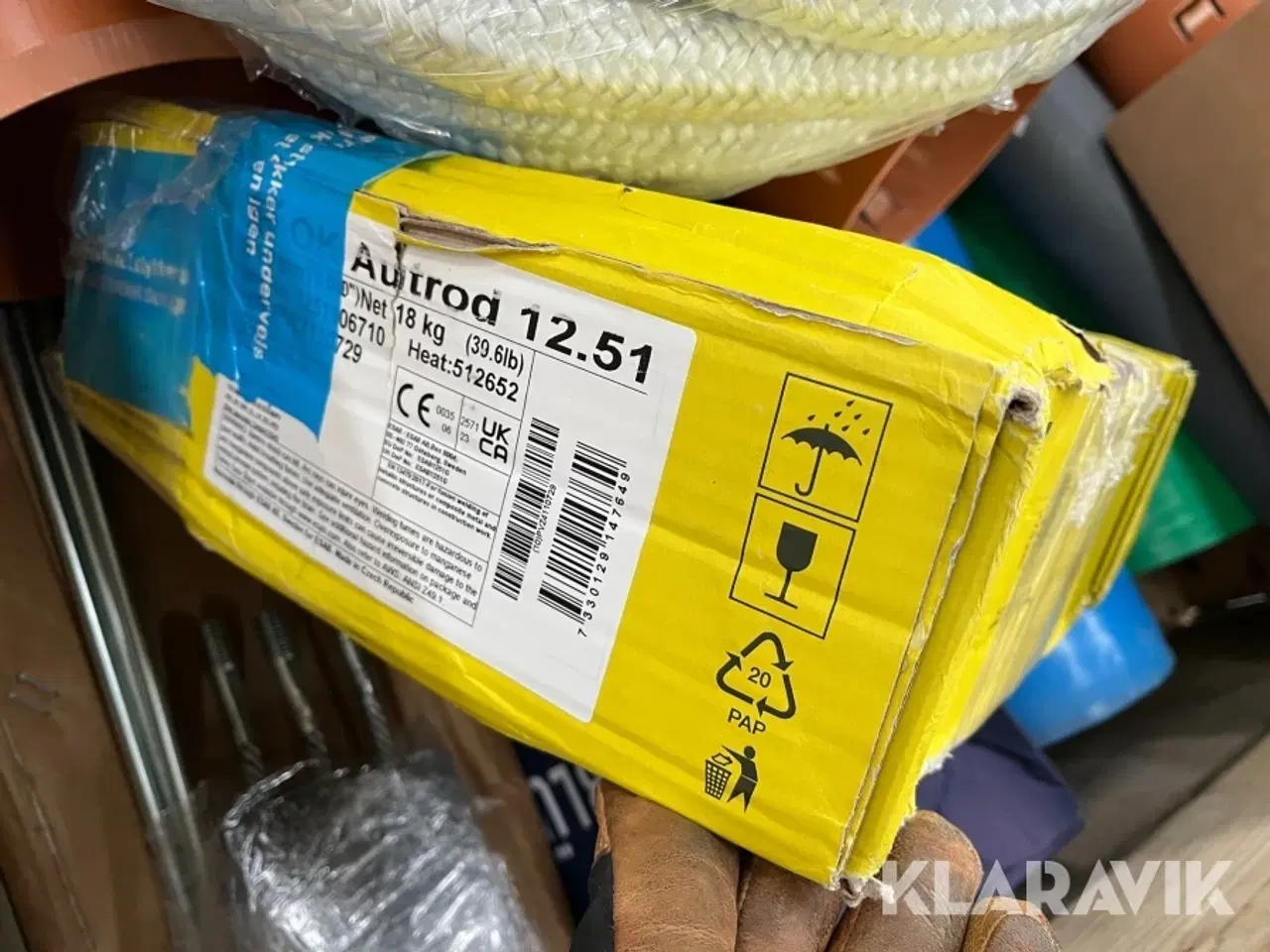 Billede 4 - Lot - unidrain, svejsetråd, kloakrør og øvrigt - 2 paller