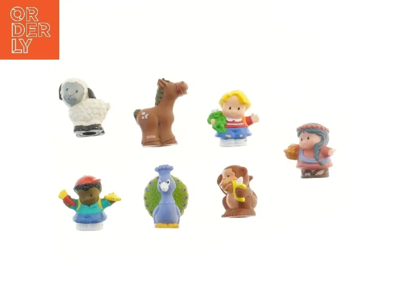 Billede 1 - Little People figurer fra Little People (str. 7 stk 6 cm)