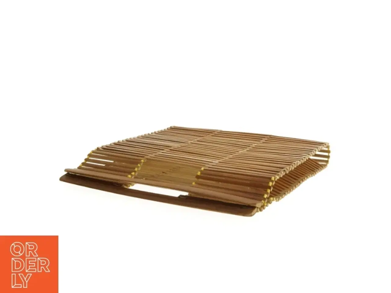 Billede 1 - 1980&#39;er Vintage Cult Gaia Evie Bambus taske (str. 31 x 31 x 6 cm)