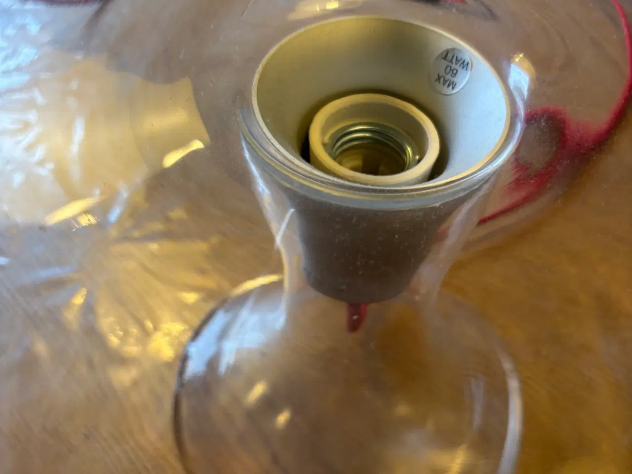 Billede 3 - Bordlampe Holmegaard 