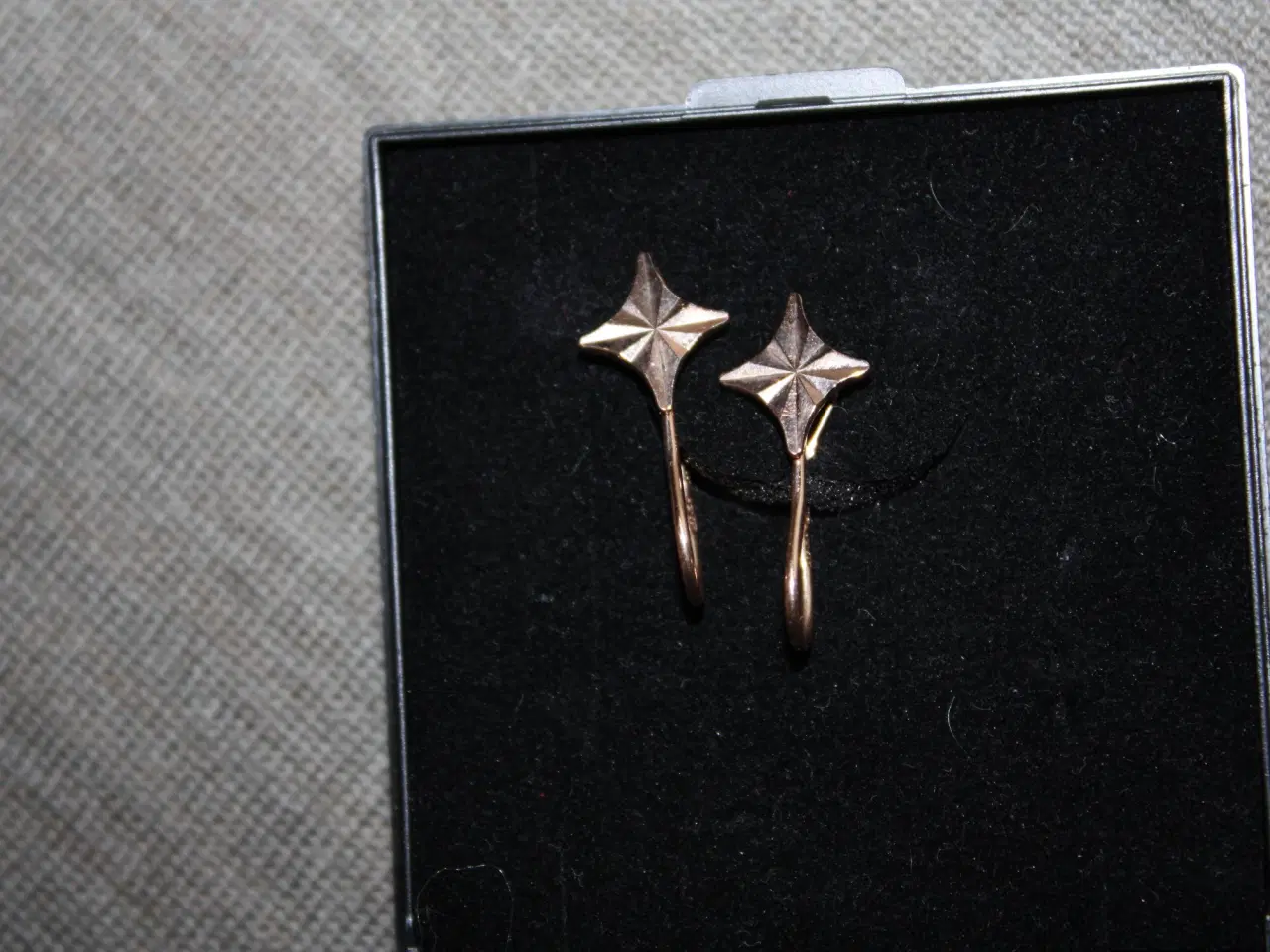 Billede 4 - Øreringe russisk guld 583' vægt 2,1 g