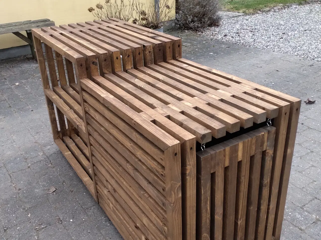 Billede 3 - Grillbord med gas skjuler på mål.